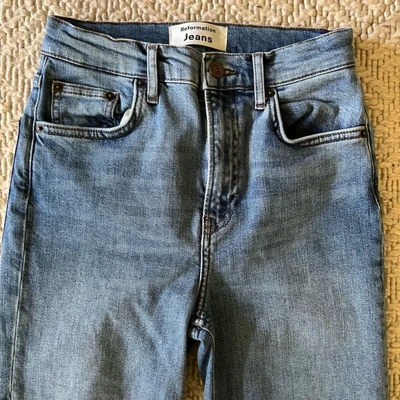 Reformation Catalina High & Skinny Jeans - 25 - Picture 6 of 12